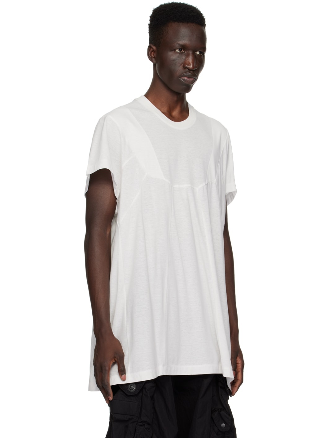 Off-White Paneled T-Shirt - 2