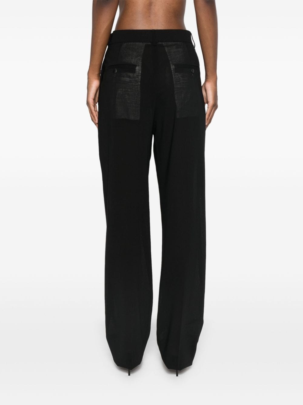 virgin wool trousers - 4