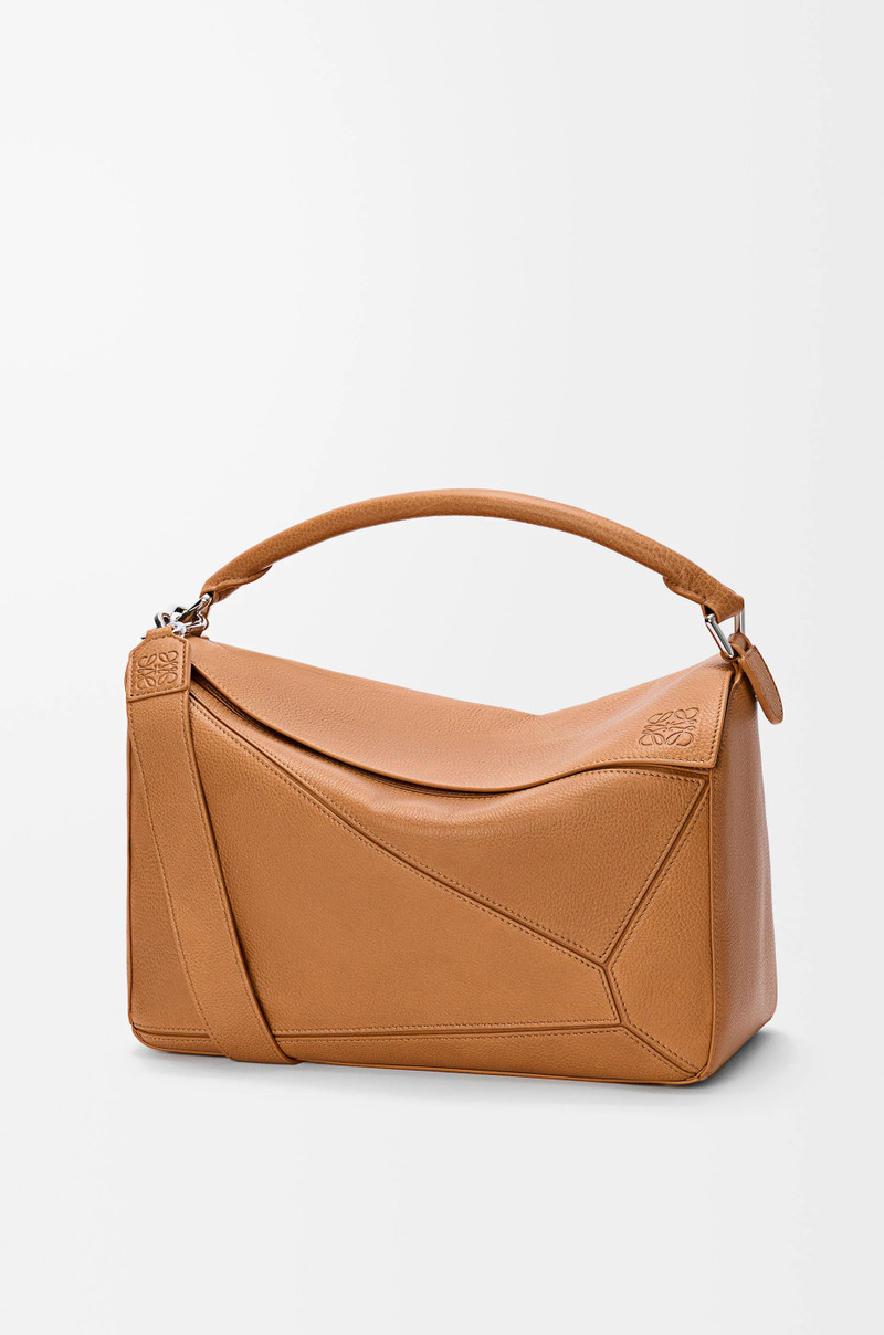 Large Puzzle bag in supple grained calfskin 1