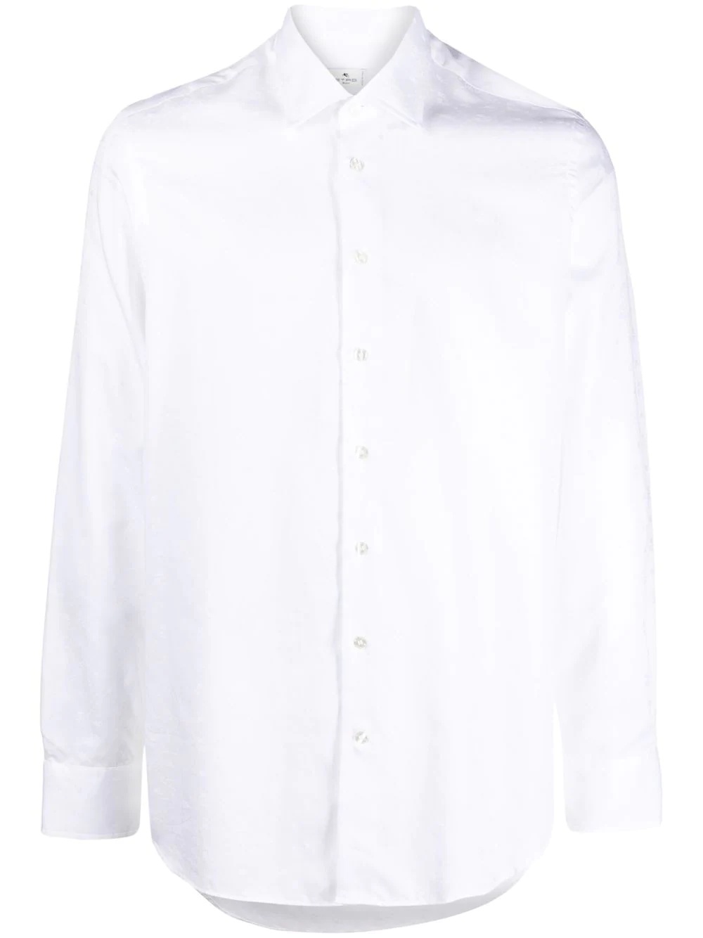 buttoned long-sleeve shirt - 1