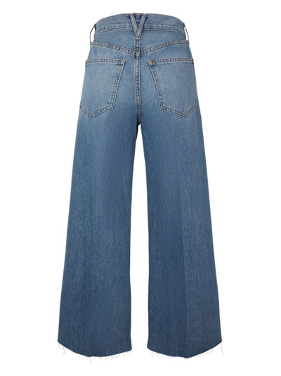 VERONICA BEARD high-waisted cropped jeans outlook