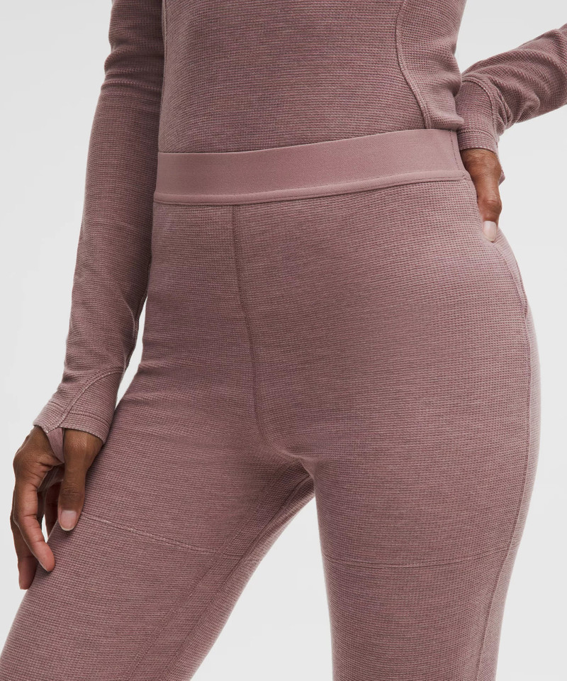 Waffle-Knit High-Rise Base Layer Tight 28" 4