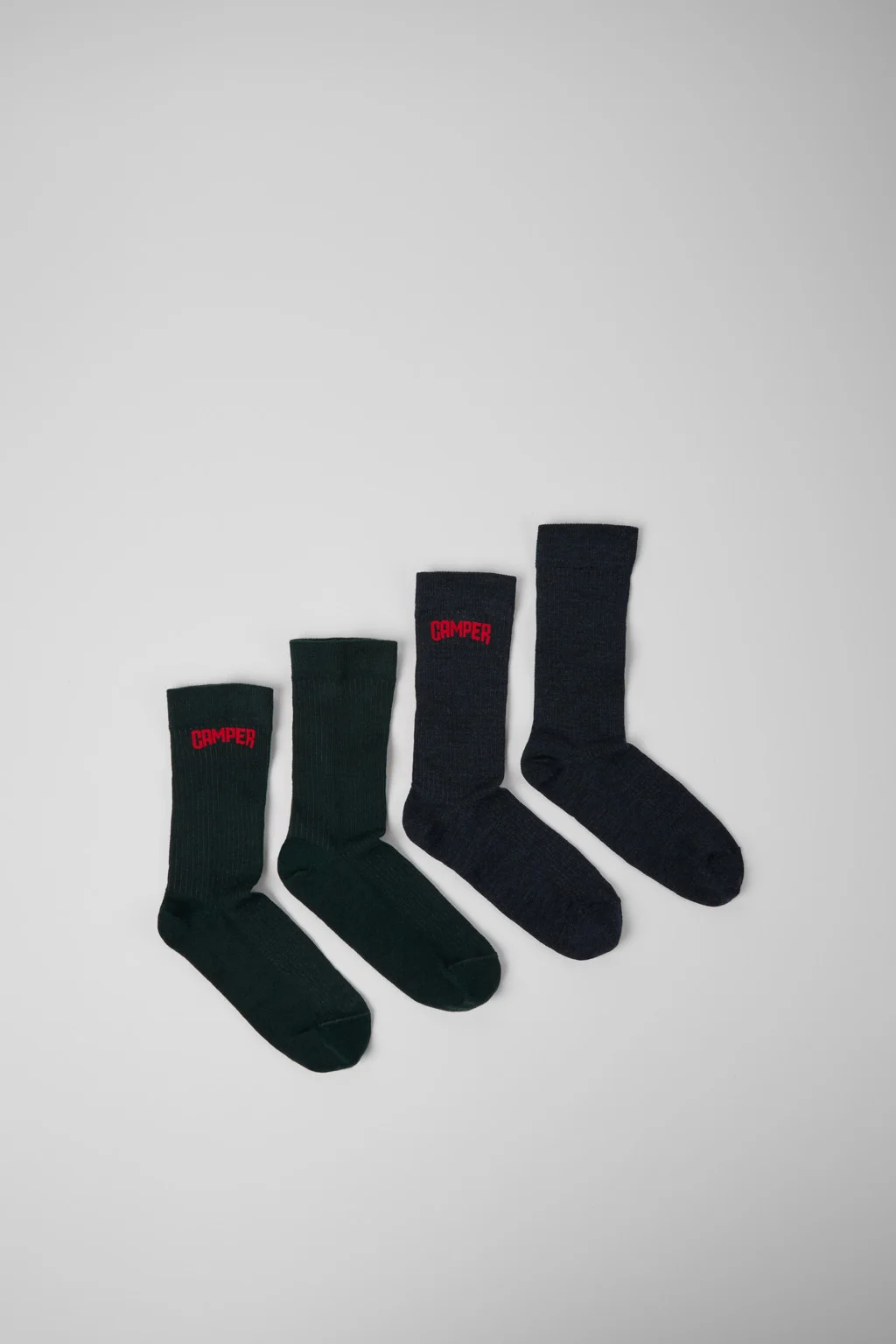 SOX Gray and blue Merino wool socks - 1