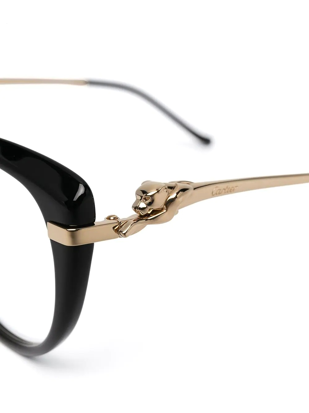 Panthère cat-eye frame glasses - 3