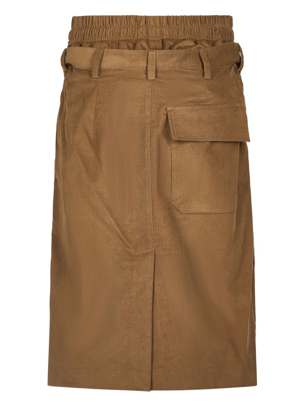 belted corduroy skirt - 2