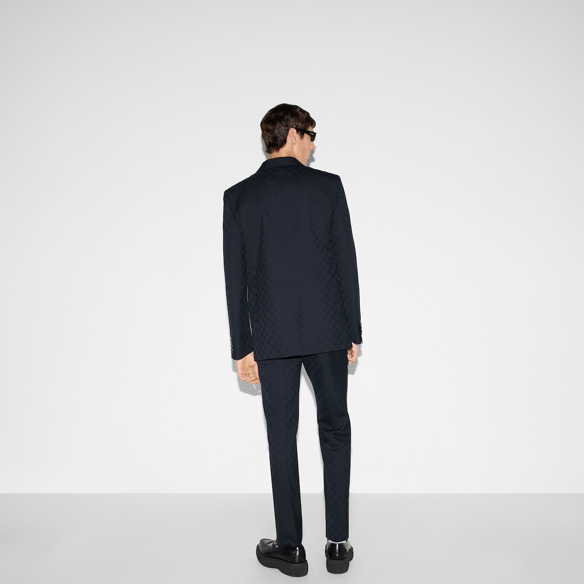 GG wool jacquard suit - 4