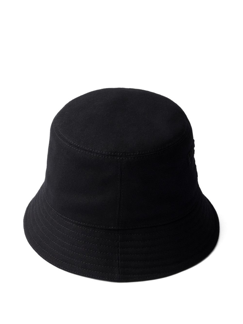Prada embroidered bucket hat outlook