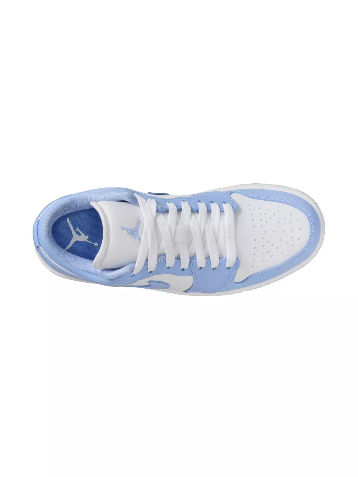 1 Low "White/Aluminum" Women's Shoe - 8