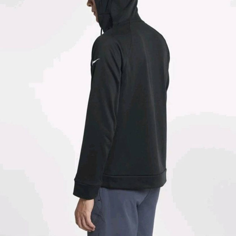 Nike Just Do It Logo Hoodie 'Black' 931813-010 4