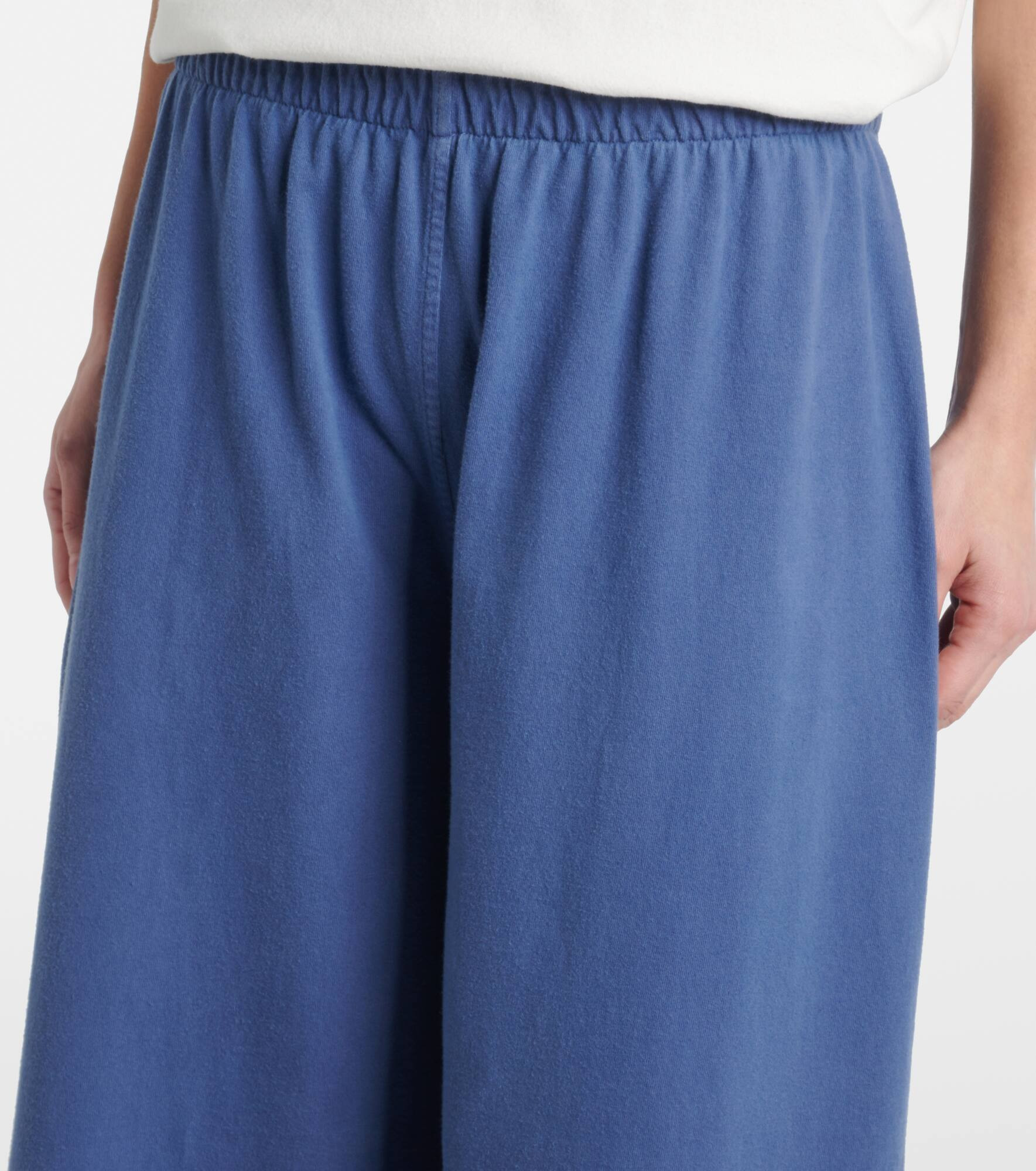 Ukira mid-rise cotton wide-leg pants - 4