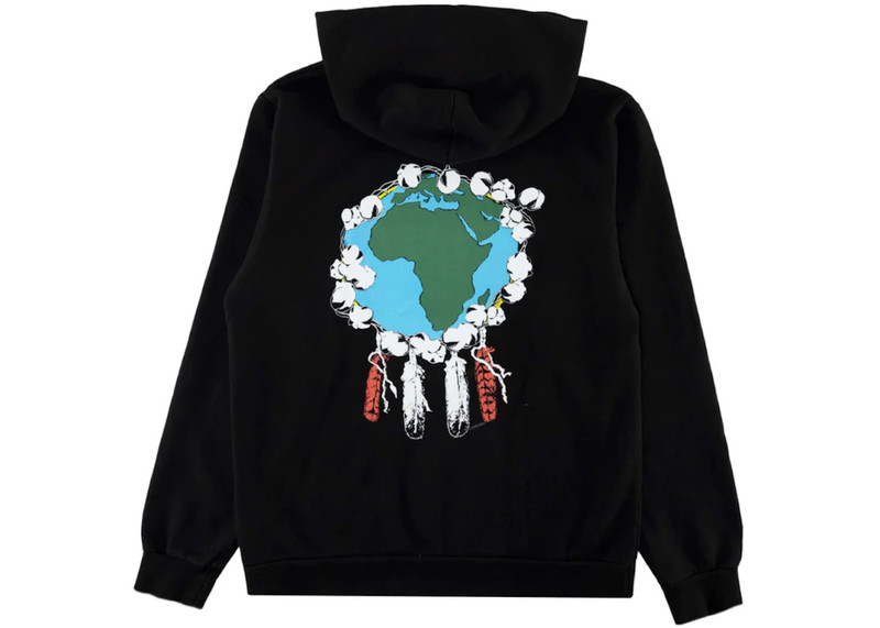 DENIM TEARS Denim Tears Onia Hoodie Black outlook