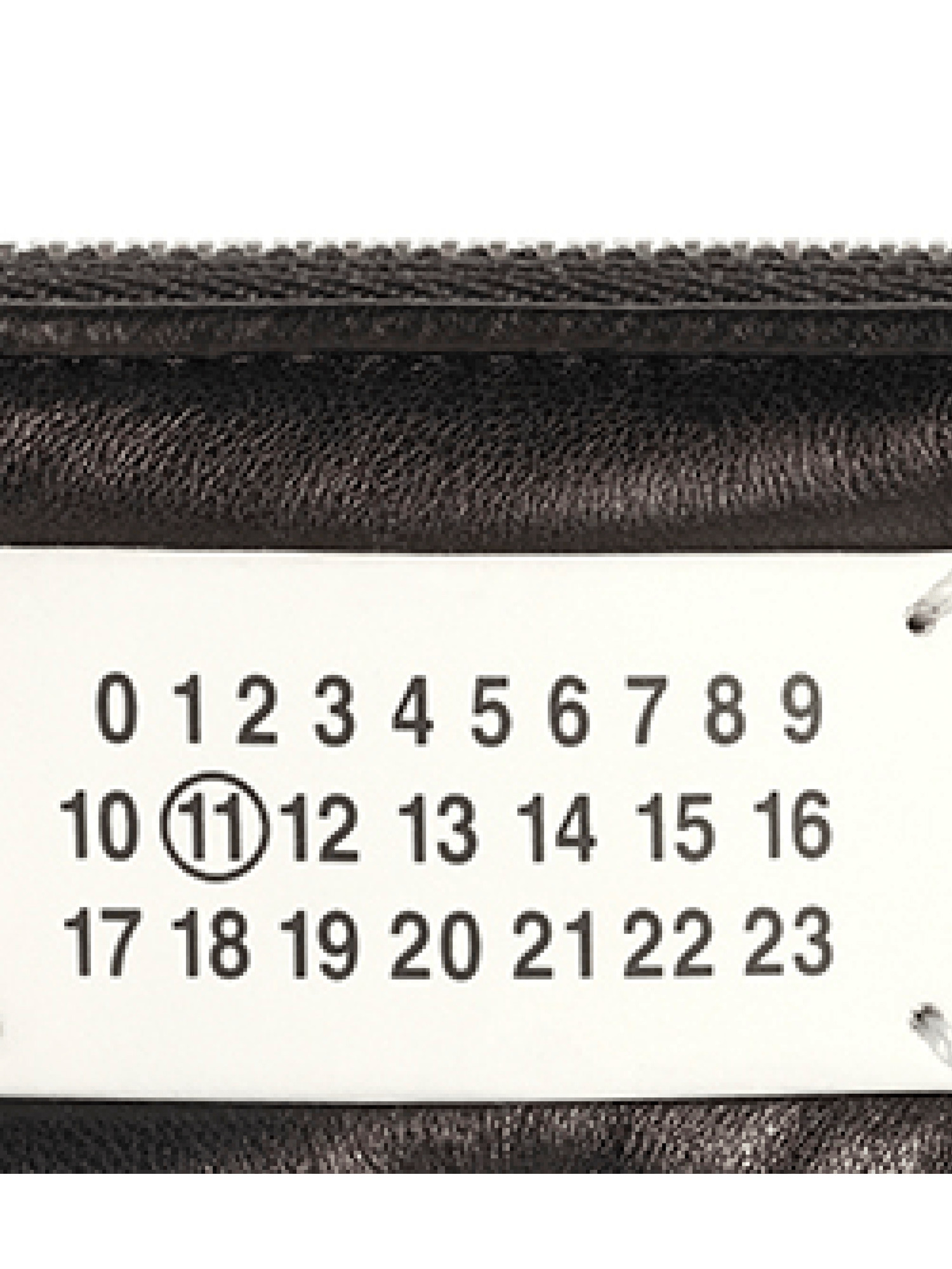 Zip Around Coin Holder in Black - 3