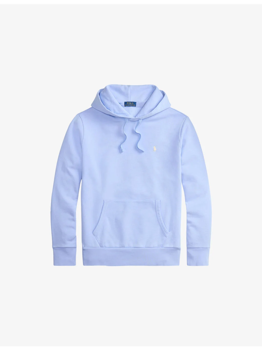 Brand-Embroidered Pouch-Pocket Cotton-Jersey Hoody - 1