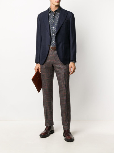 Etro printed button-up shirt outlook