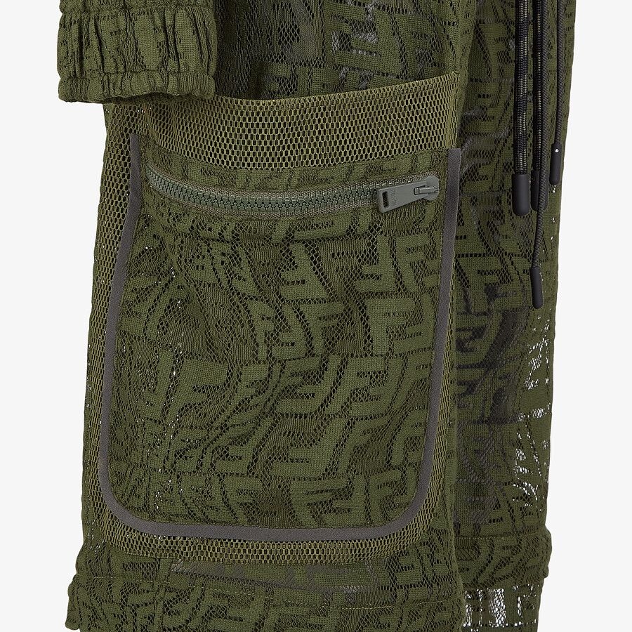 Green lace jumpsuit - 3