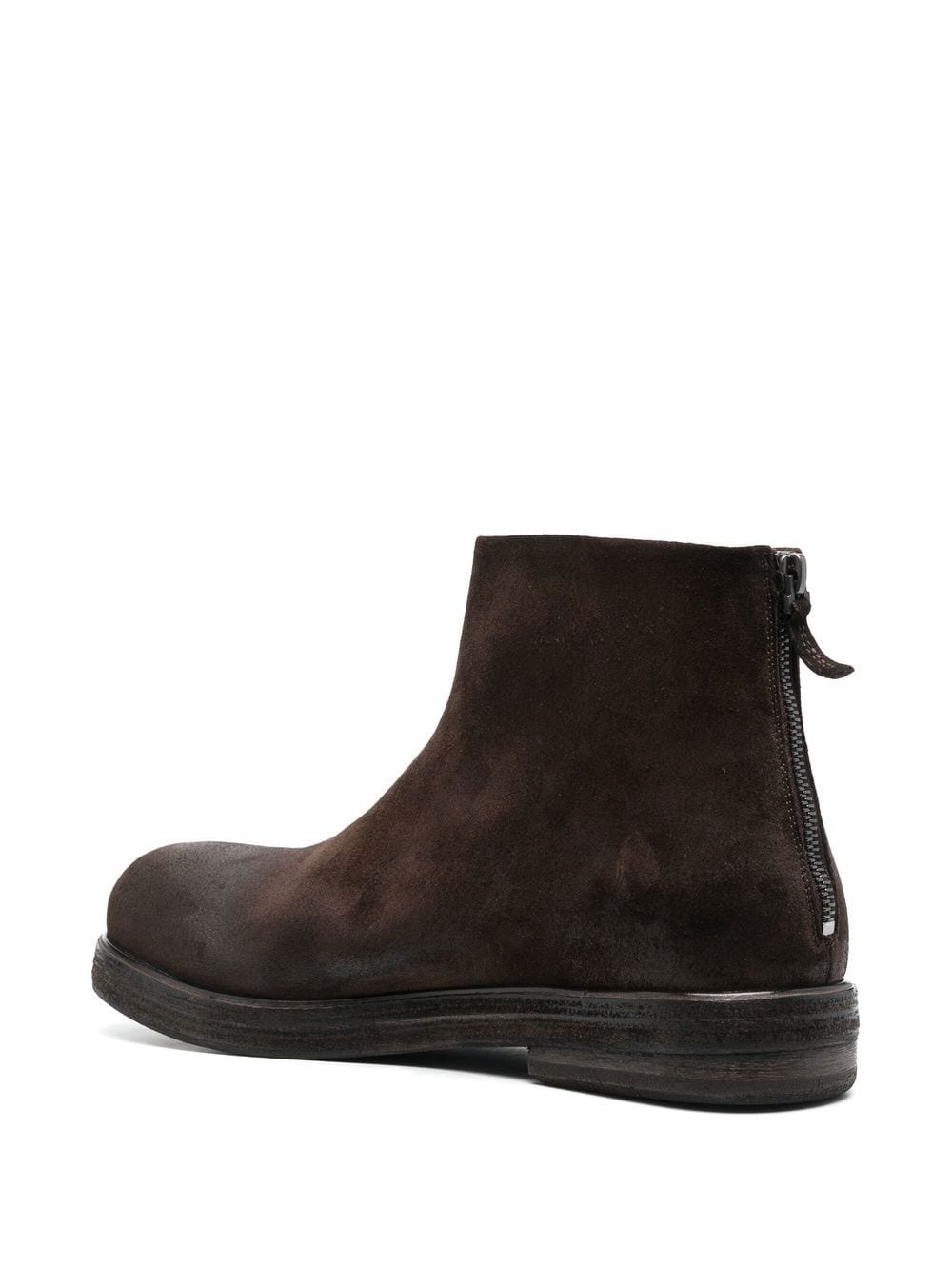 worn-effect ankle boots - 3