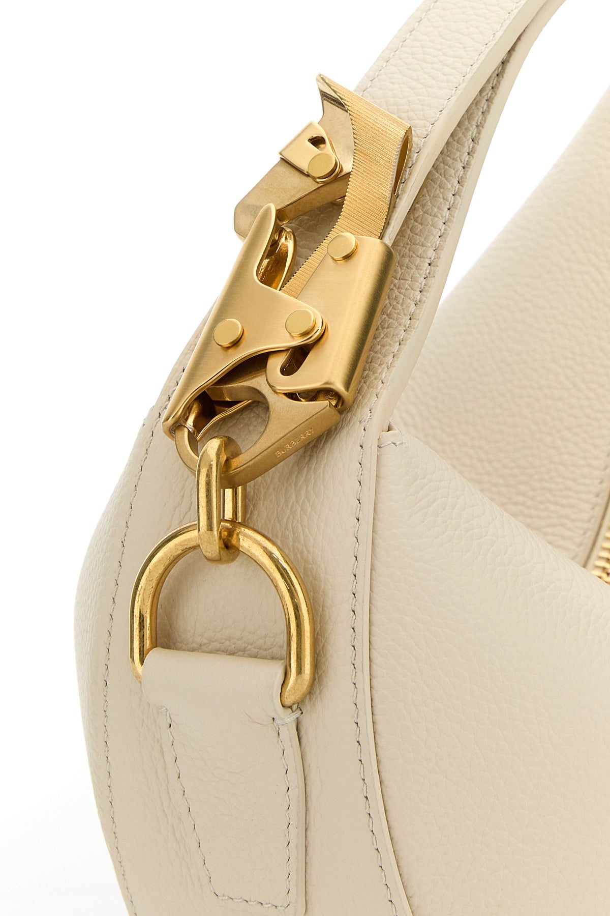 Ivory leather Knight Arc handbag - 4