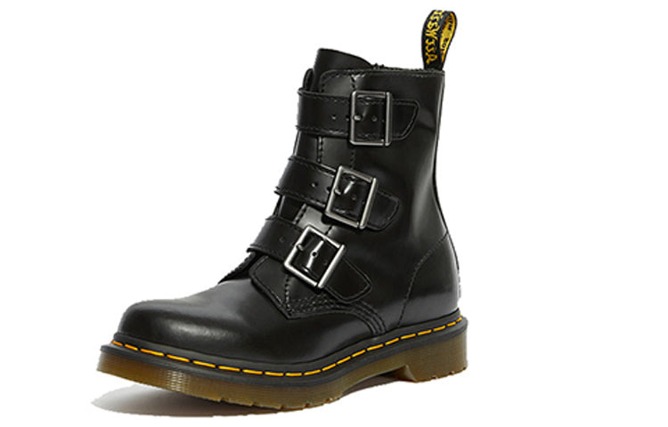 (WMNS) Dr. Martens Blake Boot High Top Casual Martin Boots Black 13665001 - 3