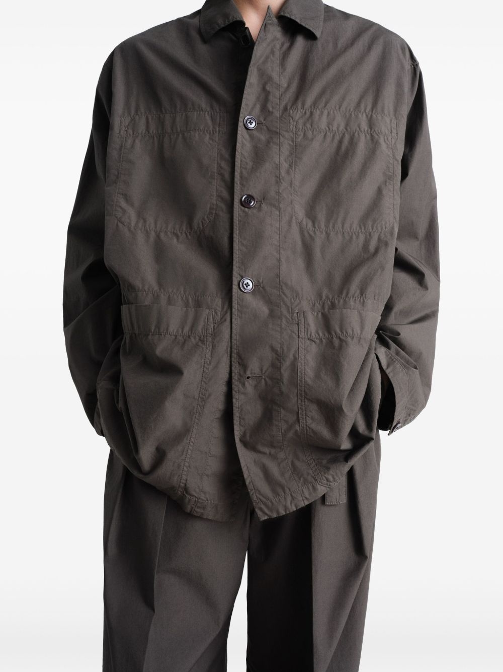 Workwear shirt jacket - 4