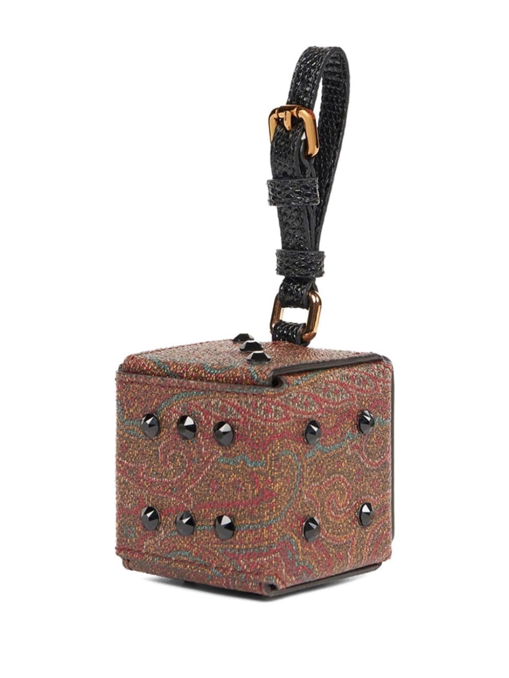 paisley dice-shaped coin purse - 3