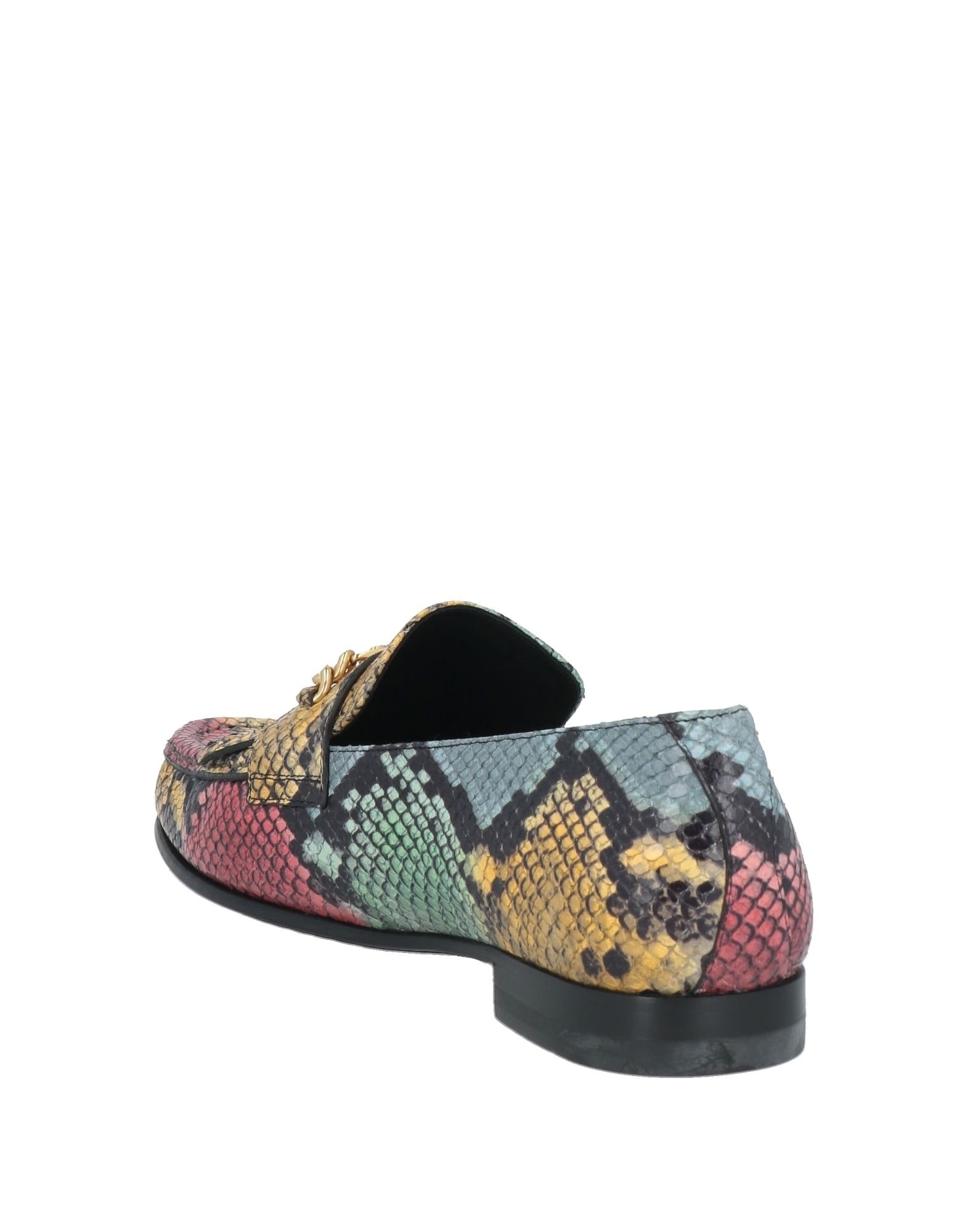 Yellow Men's Loafers - 3
