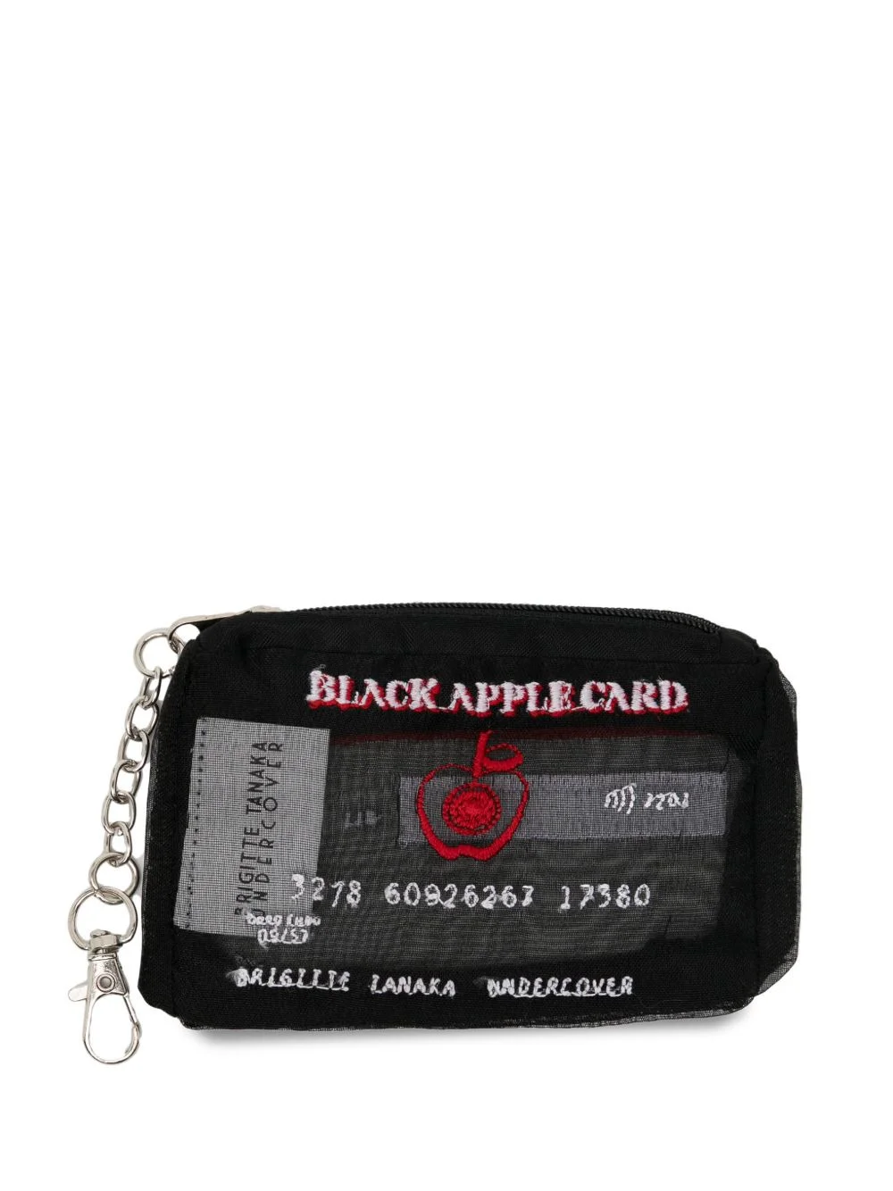 x Brigitte Tanaka embroidered wallet - 1