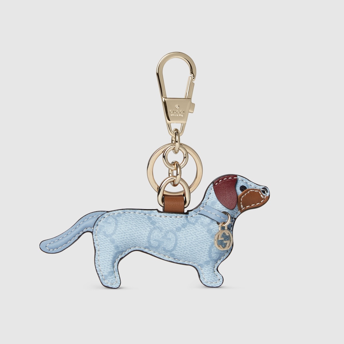 Dog-shaped bag charm - 2
