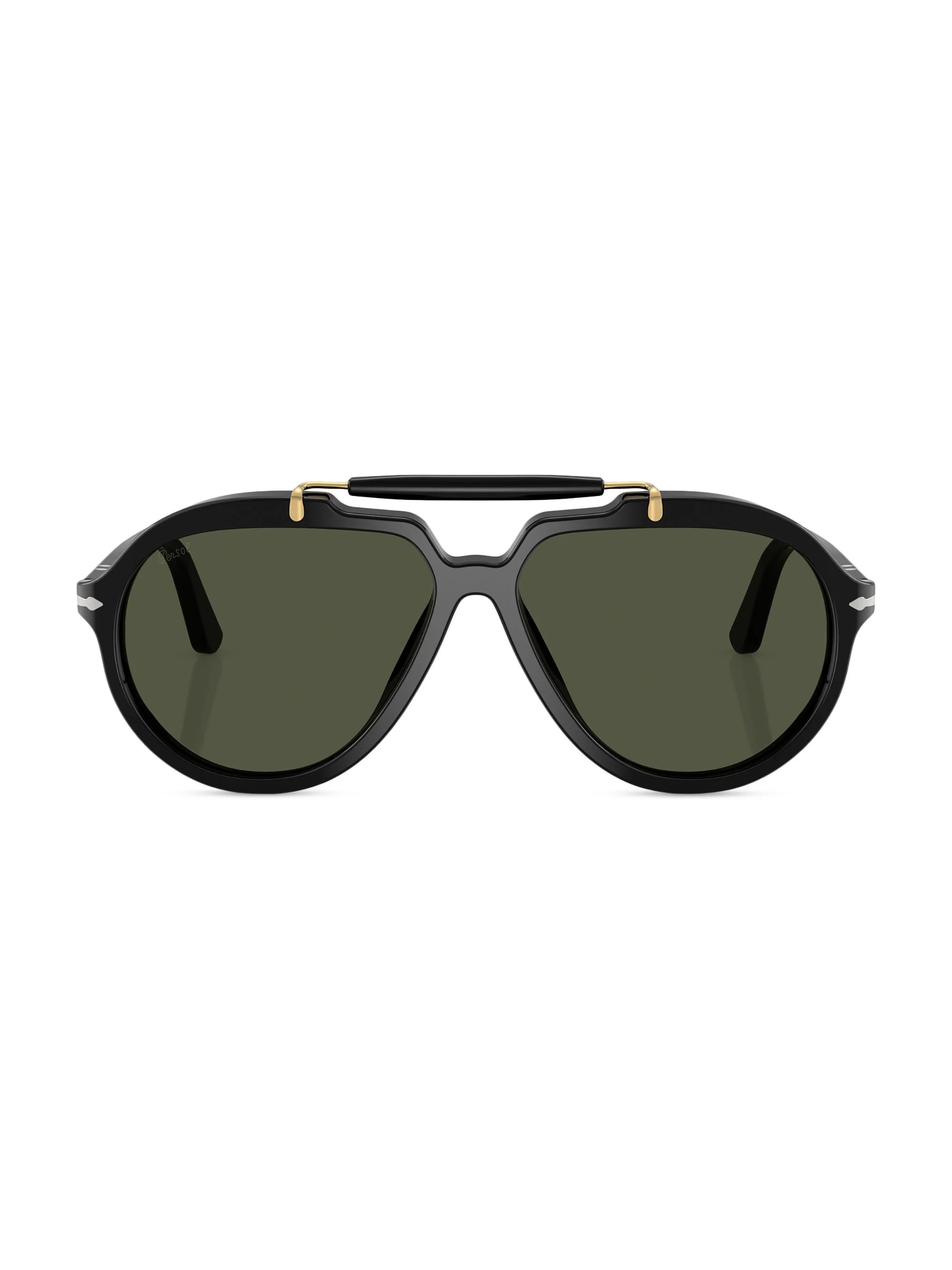 Men's 57MM Square Sunglasses - Black - 1