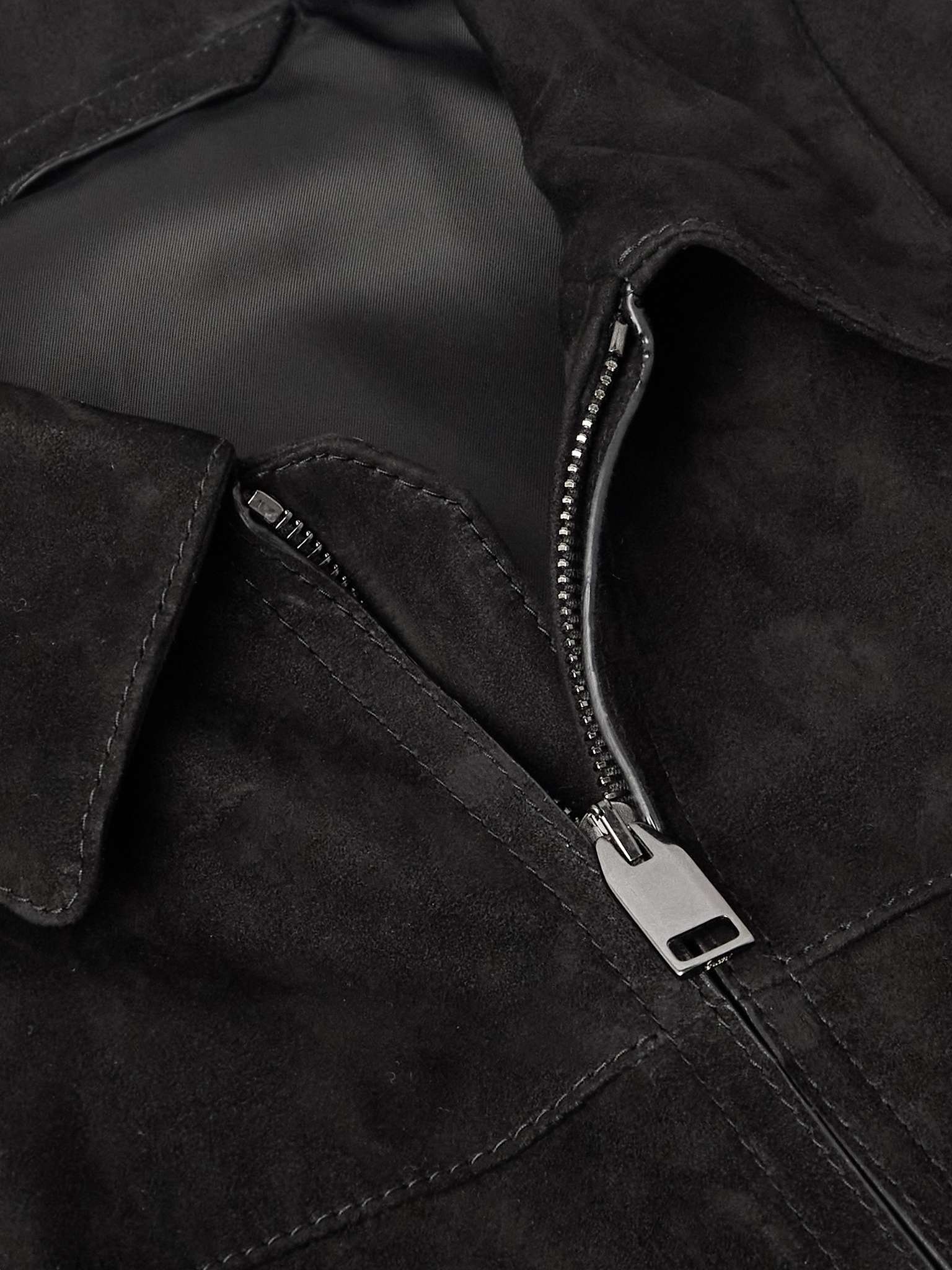 Suede Blouson Jacket - 5