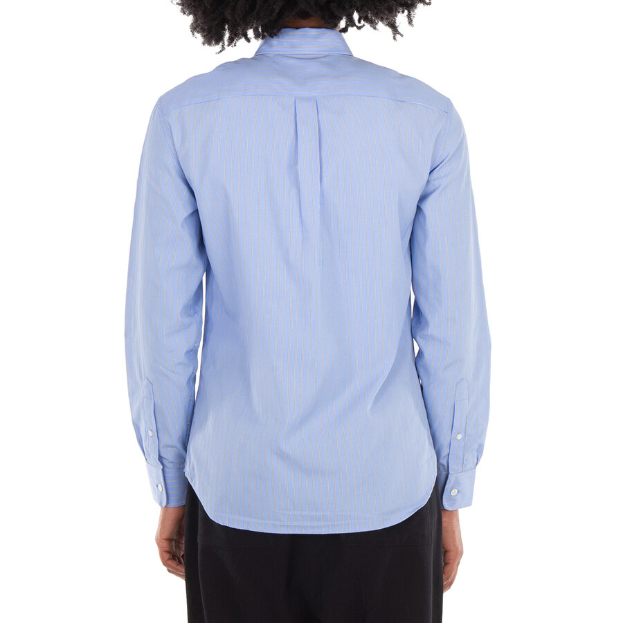 Lacoste Striped Cotton Poplin Long-Sleeve Shirt - 5