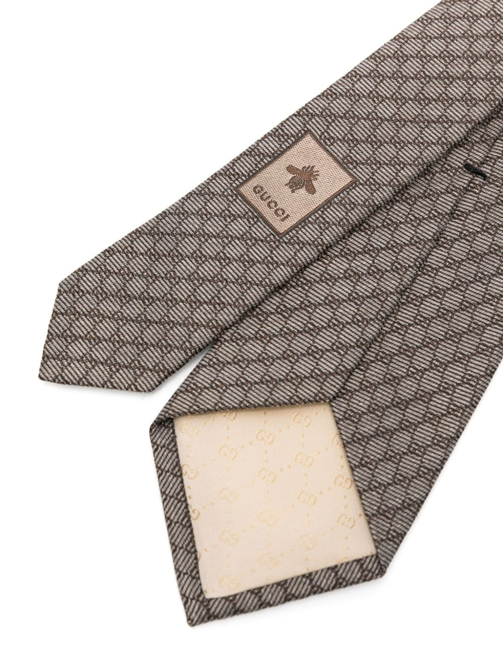 Gucci Men Tie With Logo - 2