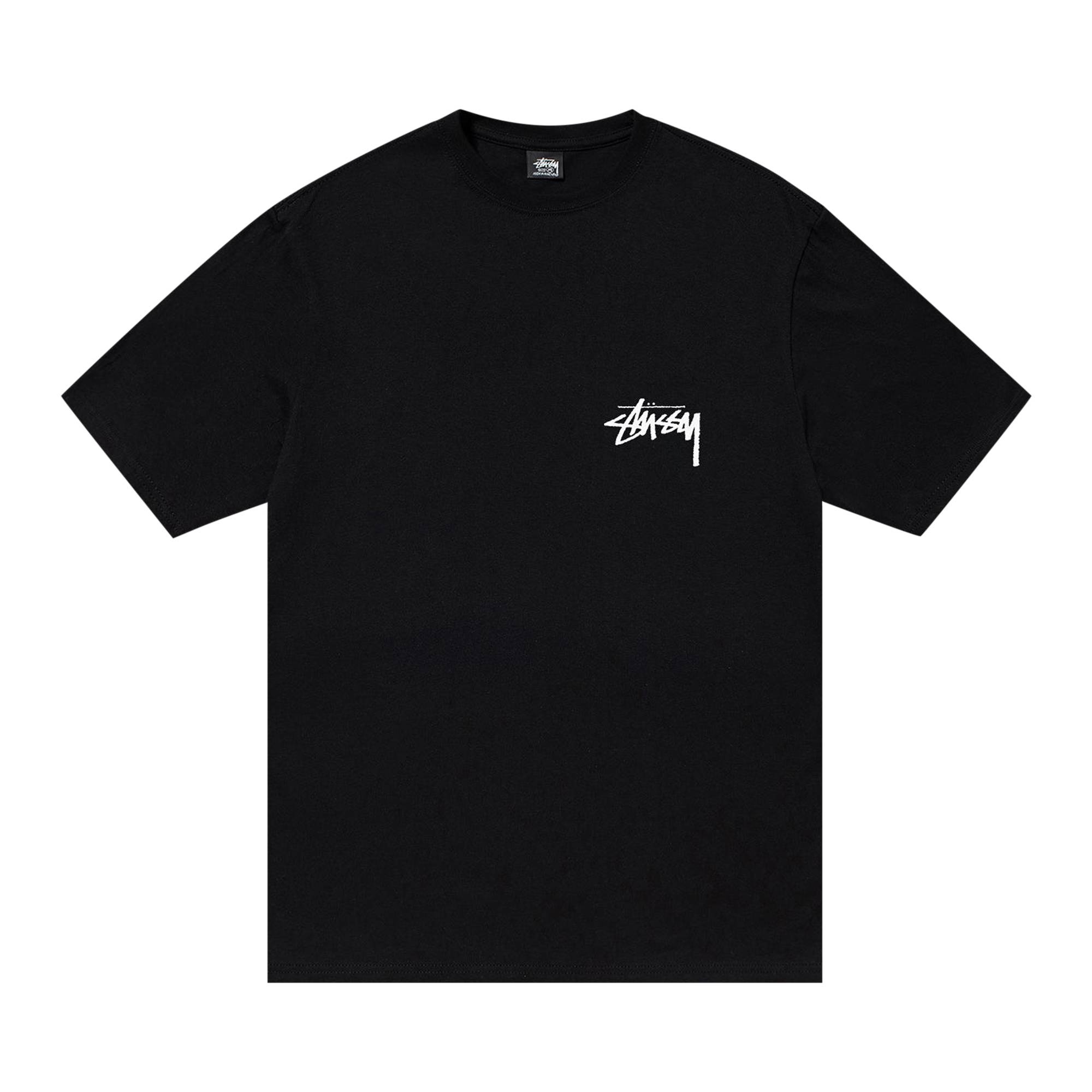 Stussy Classroom Tee 'Black' - 1