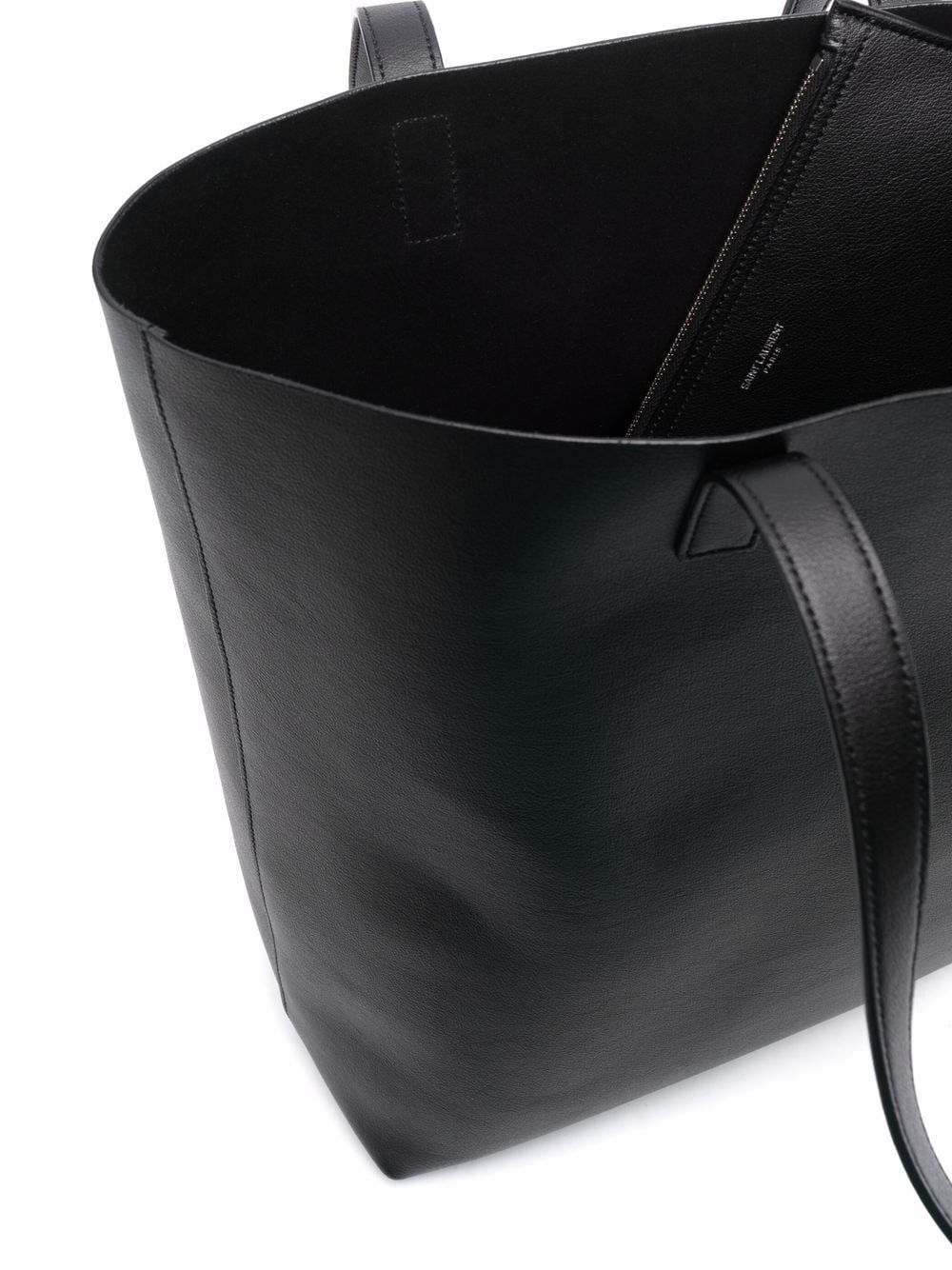 Saint Laurent Paris Men Bold Leather Tote Bag - 2