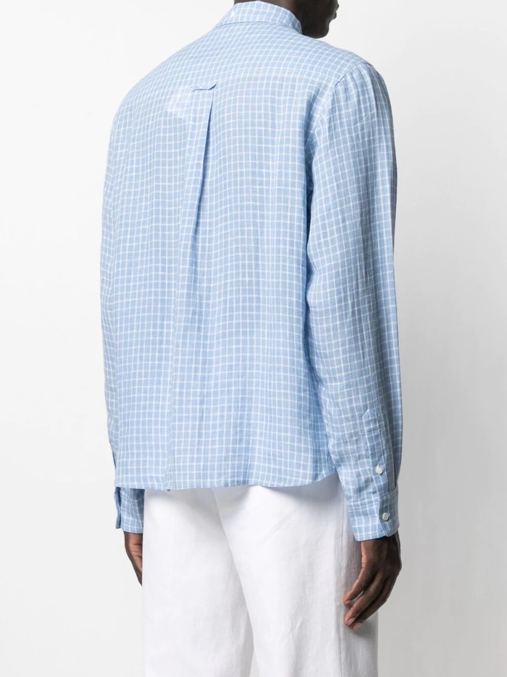 Le Blouson grid-print shirt - 4