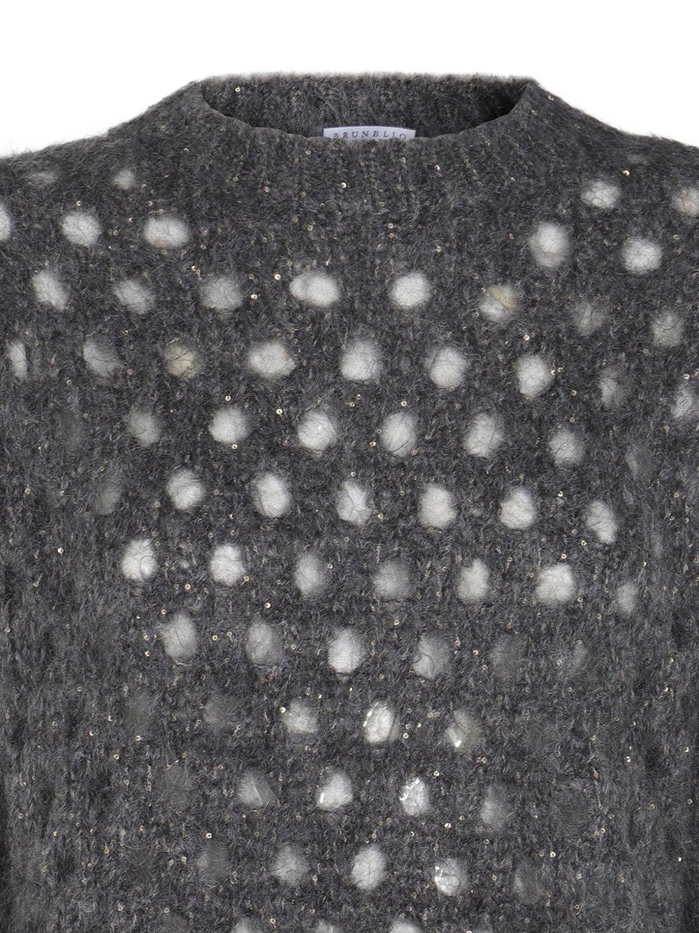 open-knit sweater - 3