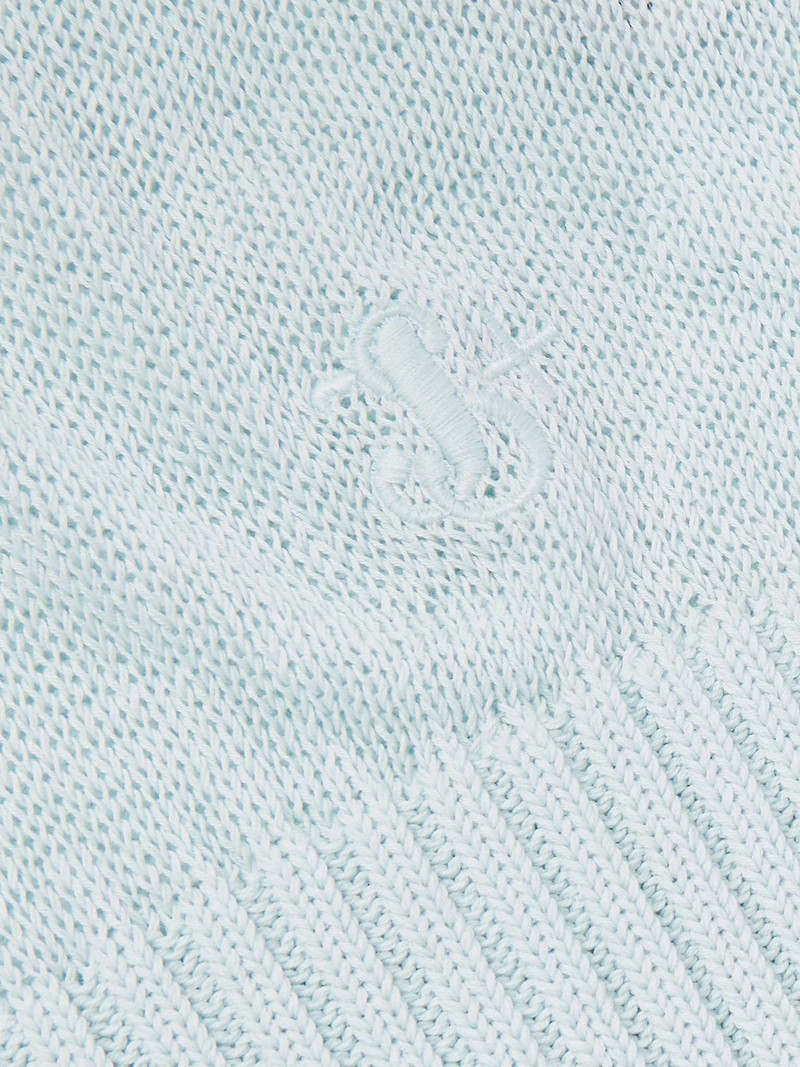 Logo-Embroidered Cotton Sweater 4