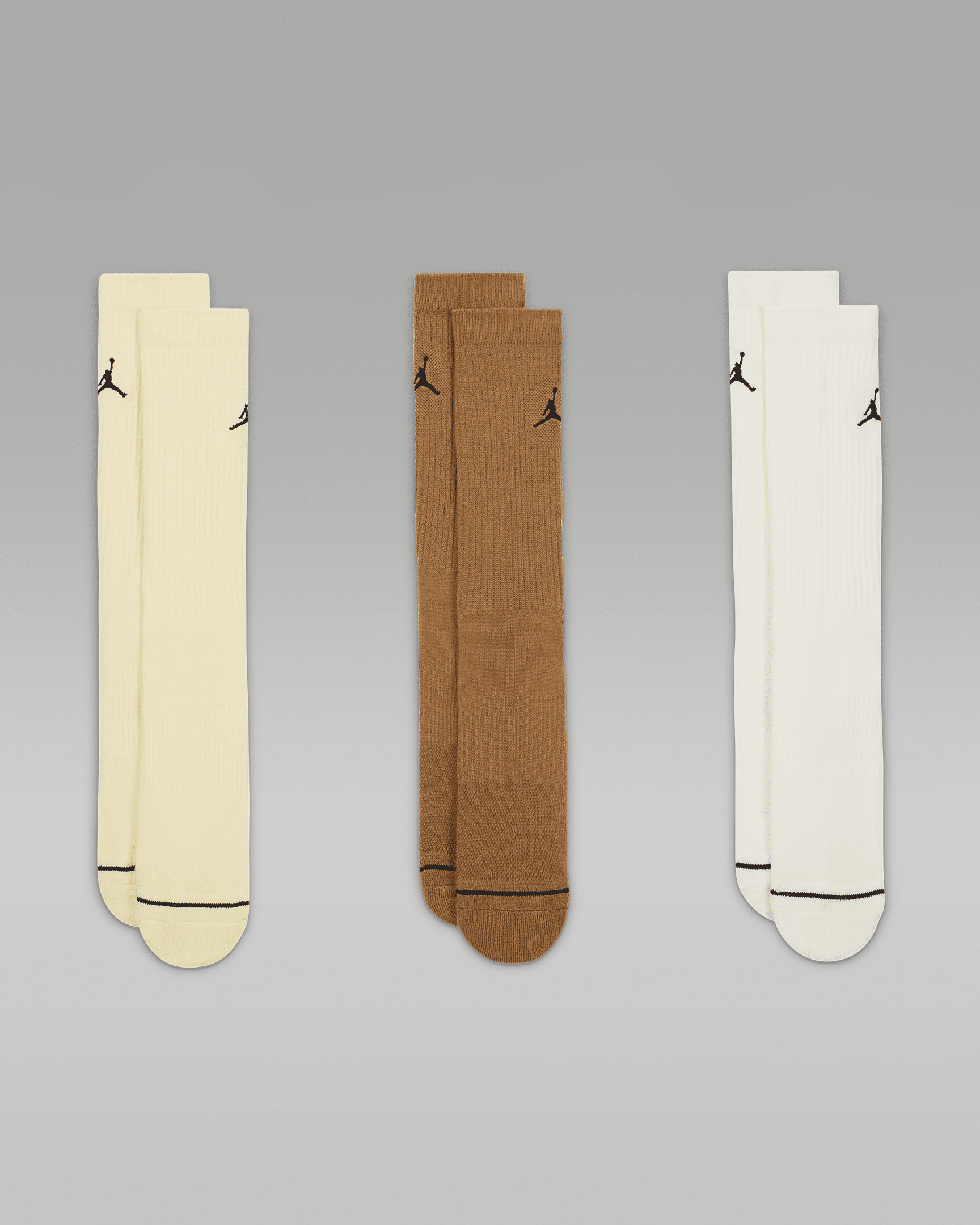 Jordan Everyday Crew Socks (3 pairs) - 2