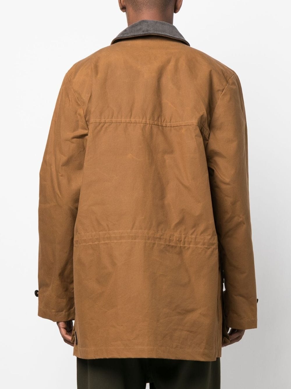 Country waxed cotton raincoat - 4