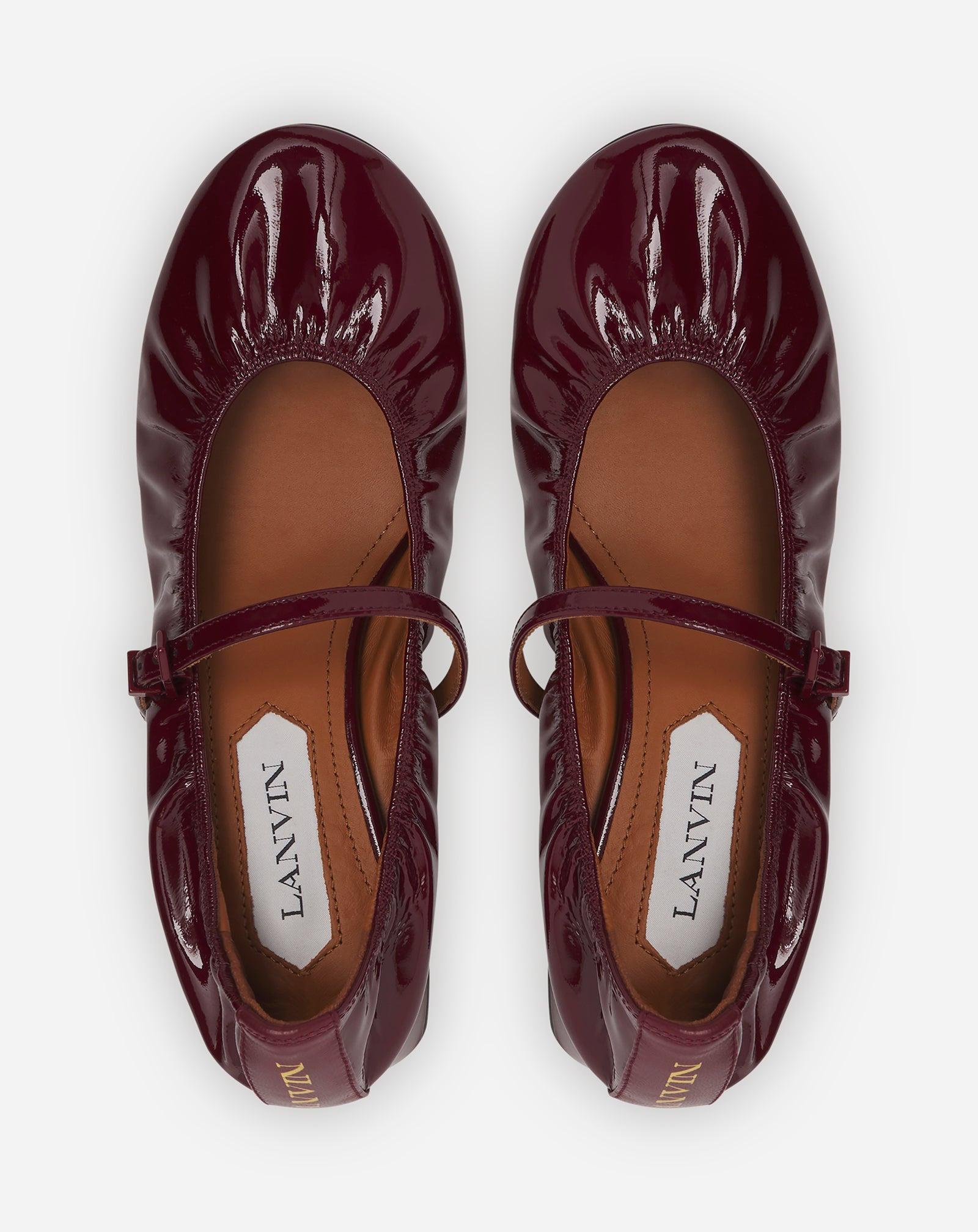 THE BALLERINA HEELED MARY JANE IN GLOSSY LEATHER - 3