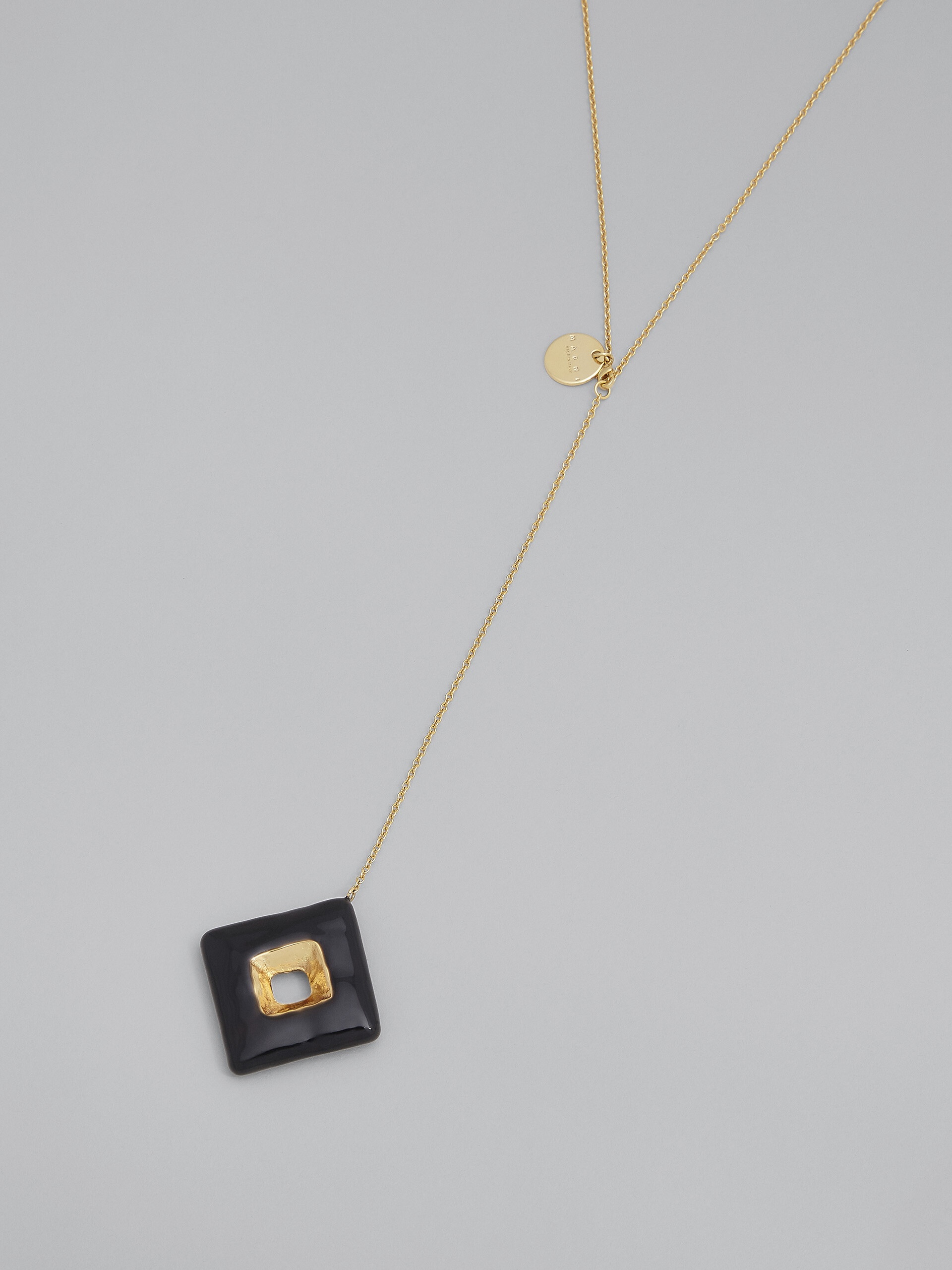 TRAPEZE BLACK NECKLACE - 3