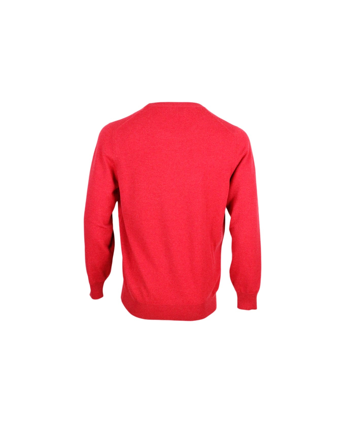 Long-sleeved Crew-neck Sweater - 3