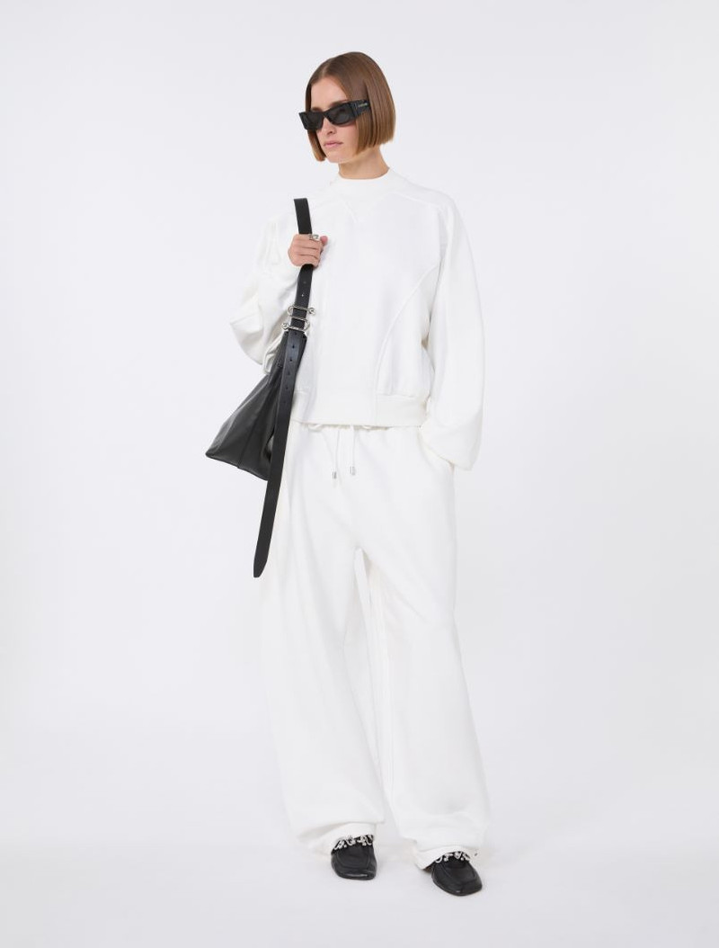 Sportmax Fleece trousers - ivory outlook