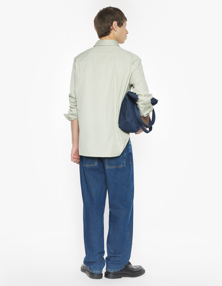 MAISON KITSUNE HANDWRITING RELAXED SHIRT - 5