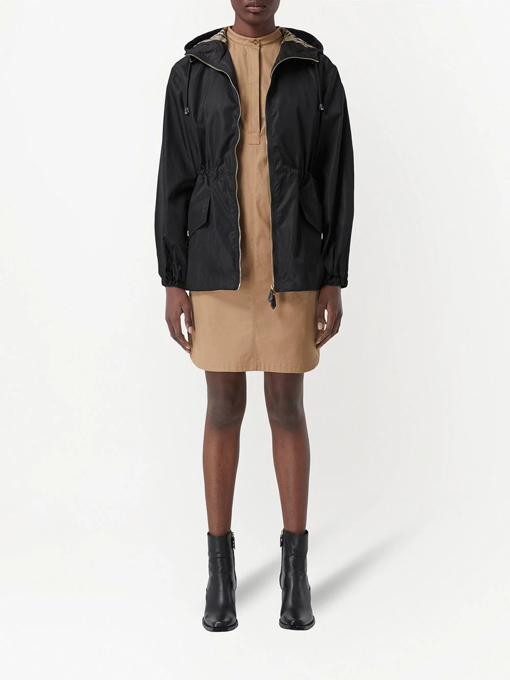 lightweight ECONYL® hooded jacket - 2