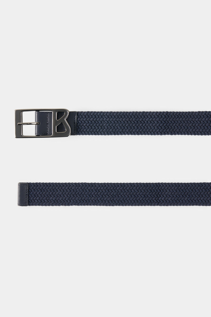 Braided belt Melly in Navy blue 3