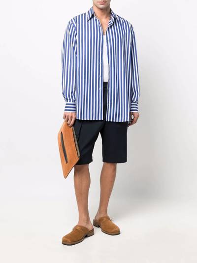 Etro striped long-sleeve shirt outlook