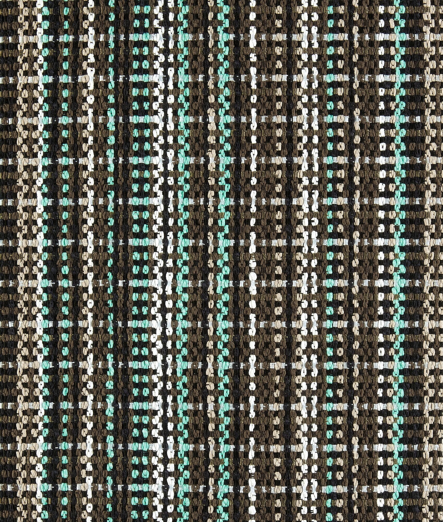 Cotton Check Jacket With Fringes - 6