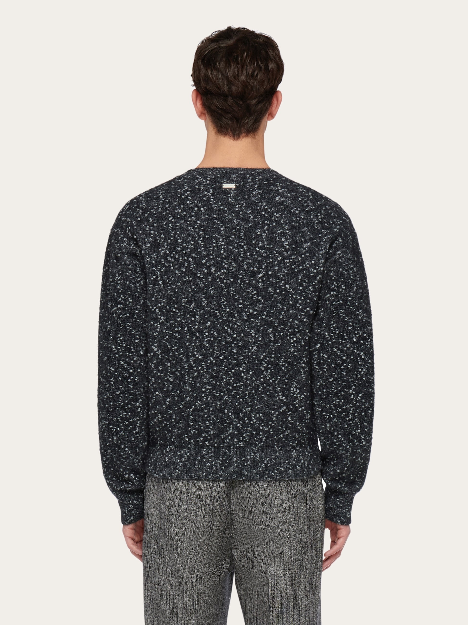 Bouclé sweater - 3