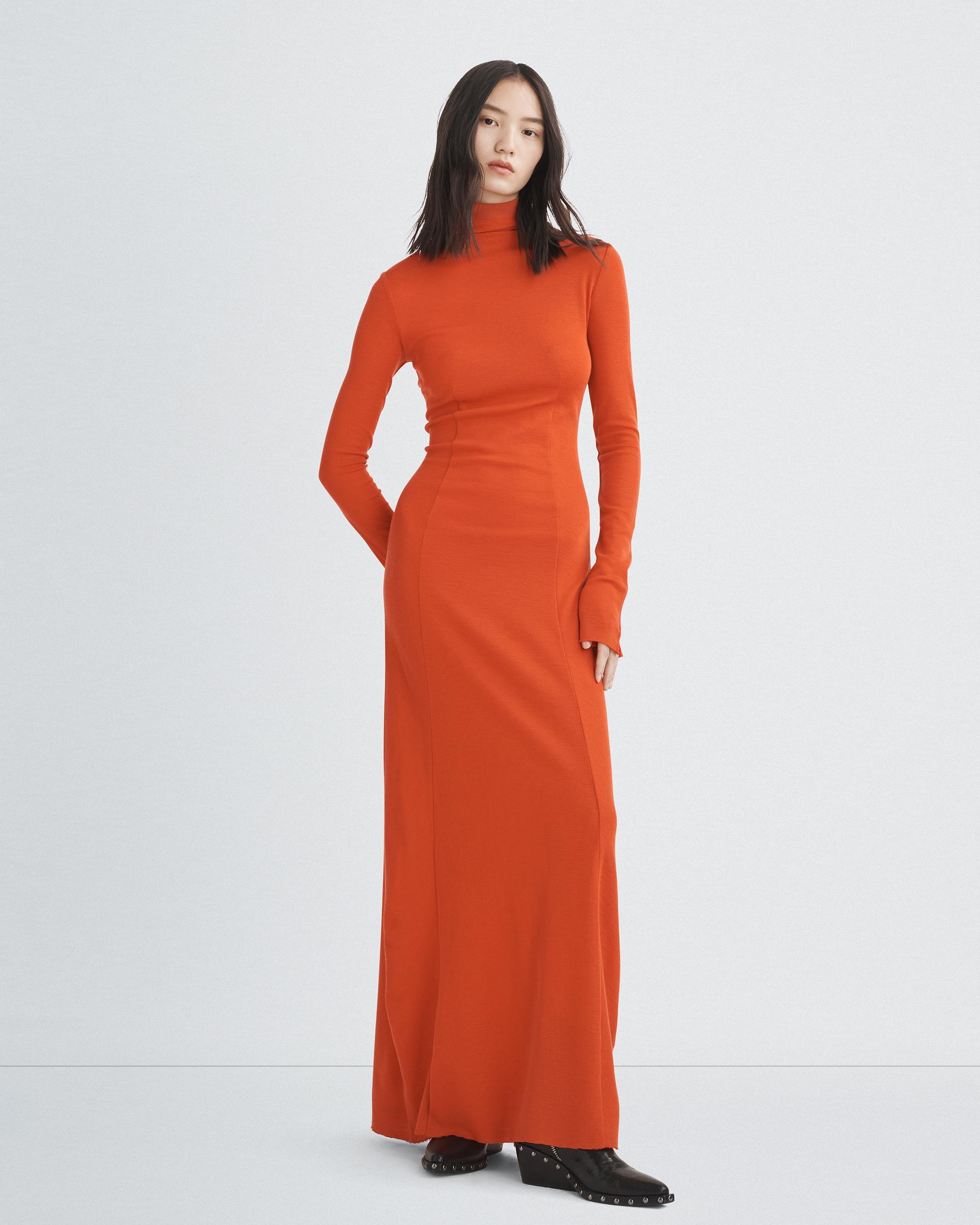 Harlow Wool Turtleneck Dress
Maxi - 3