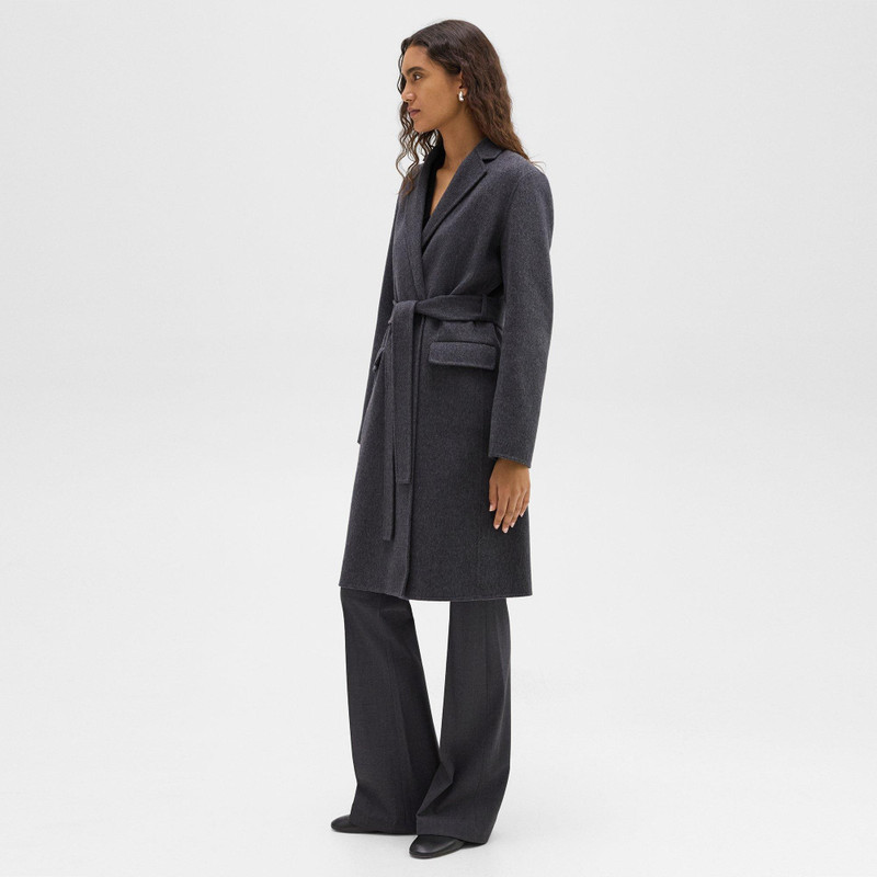 Wrap Coat in Double-Face Wool-Cashmere 3